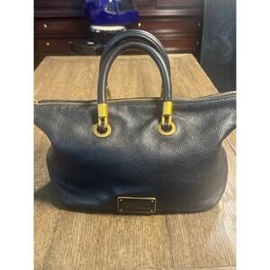 VTG Marc Jacob’s Soft Pebbled Leather Mini Tote Bag Black